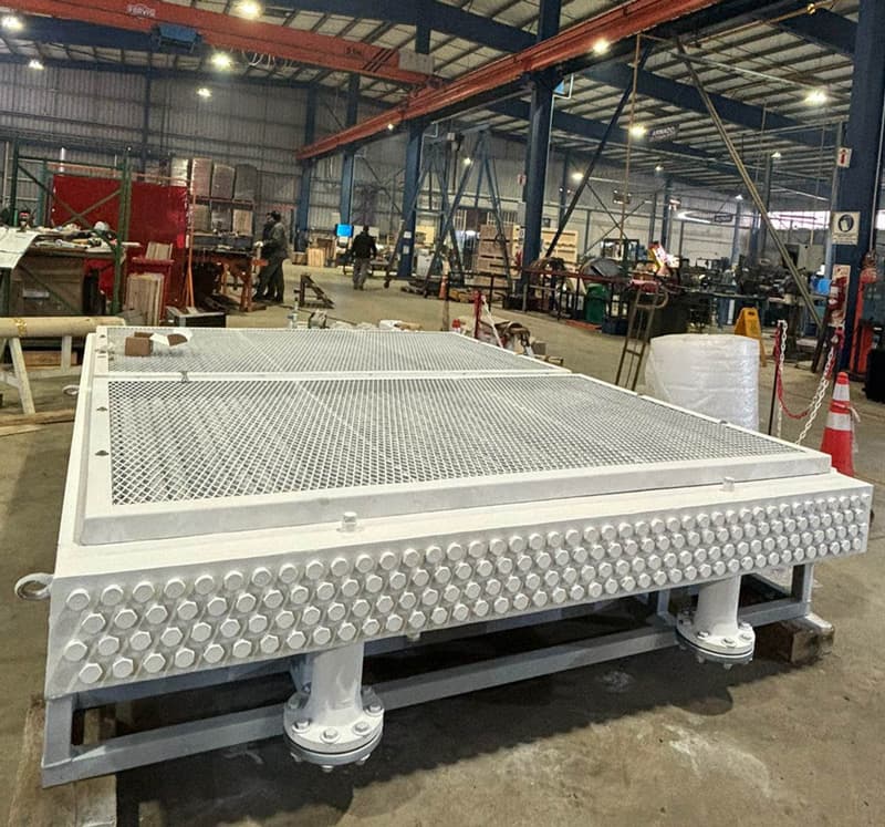 Reingeniería y fabricación de aeroenfriador de aceite para planta compresora de gas